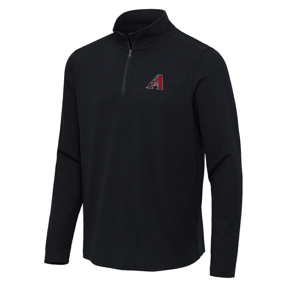 Arizona Diamondbacks Antigua Sync Tri-Blend Quarter-Zip Pullover Online