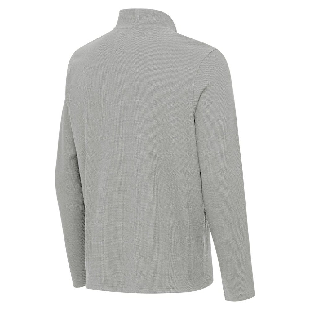 Chicago Cubs Antigua Sync Tri-Blend Quarter-Zip Pullover Online