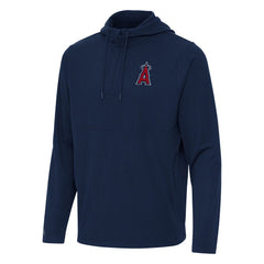 Los Angeles Angels Antigua Connected Quarter-Zip Pullover Hoodie Discount