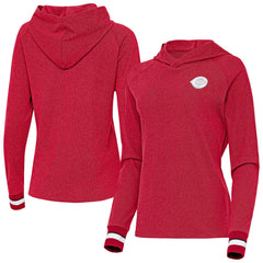 Cincinnati Reds Antigua Women's Trek Pullover Hoodie Discount
