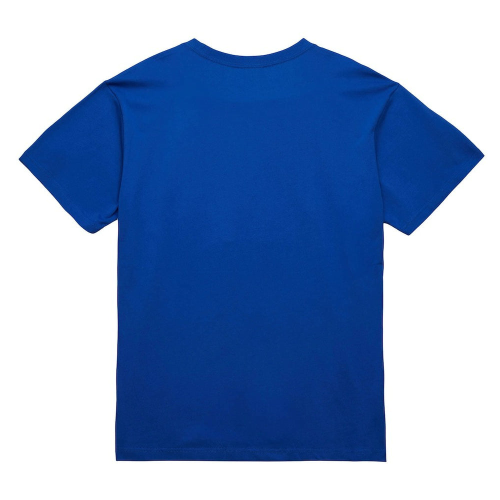 Mitchell & Ness New York Knicks Hardwood Classics Vintage Logo T-Shirt Blue