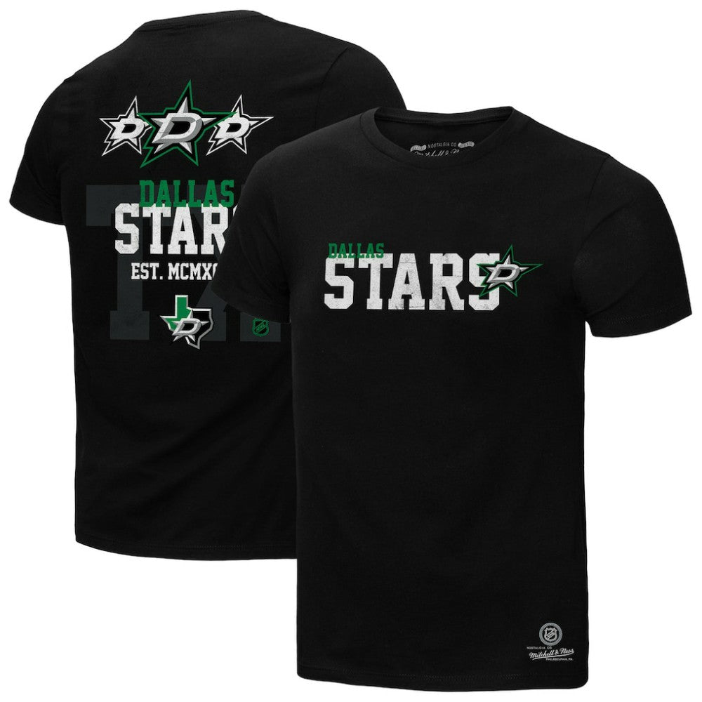 Dallas Stars Mitchell & Ness Home T-Shirt - Black | NHL near me