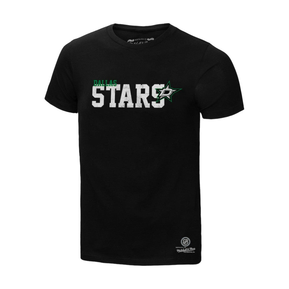 Dallas Stars Mitchell & Ness Home T-Shirt - Black | NHL near me