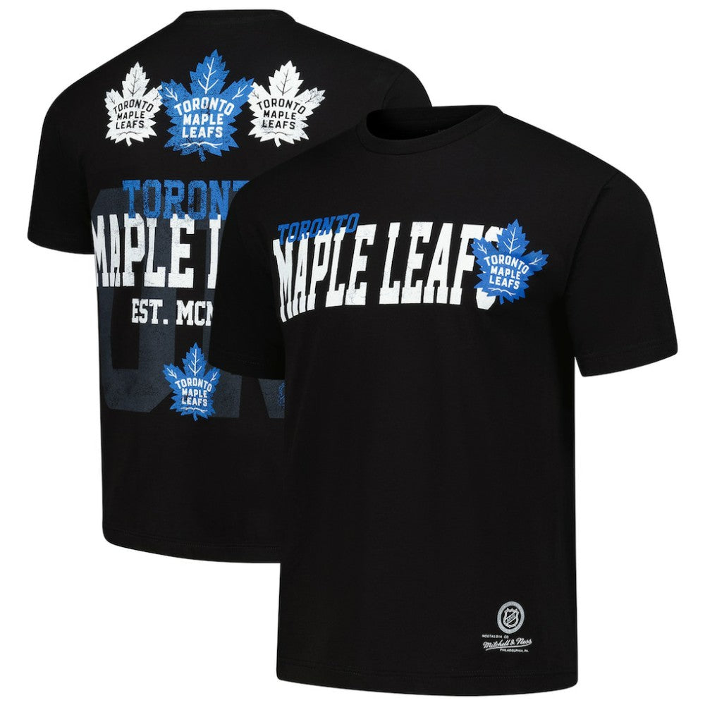 Toronto Maple Leafs Mitchell & Ness Home T-Shirt - Black | NHL sale