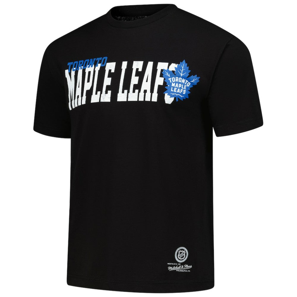 Toronto Maple Leafs Mitchell & Ness Home T-Shirt - Black | NHL sale