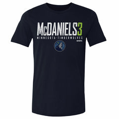 Jaden McDaniels Minnesota Timberwolves 500 Level Elite Player T-Shirt Navy