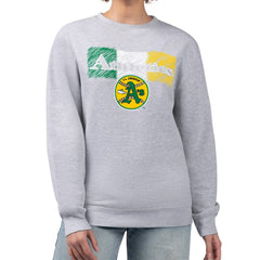 Athletics Starter Women's Team Color Shading Fleece Pullover Sweatshirt Online