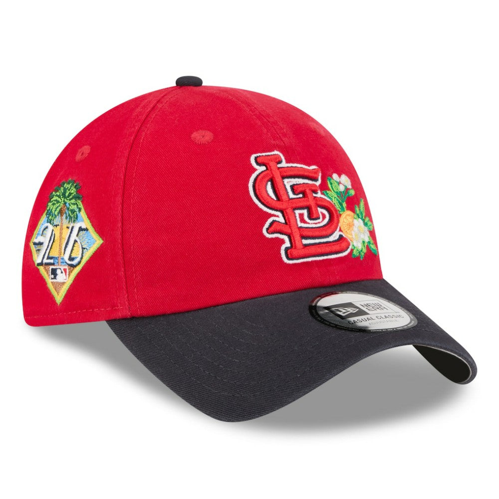St. Louis Cardinals New Era 2026 Spring Training Casual Classic Adjustable Hat Outlet