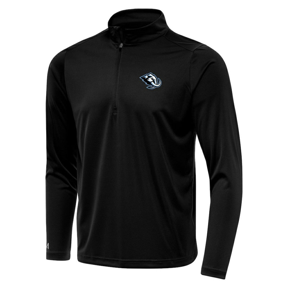 Utah Mammoth Antigua Tribute Quarter-Zip Pullover - Black | NHL Clearance