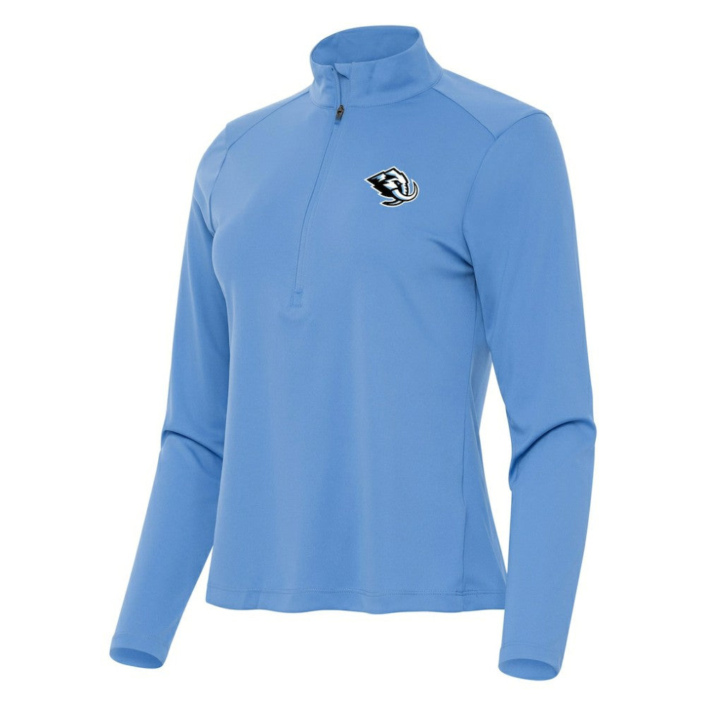 Utah Mammoth Antigua Women's Tribute Half-Zip Pullover - Powder Blue | NHL near me