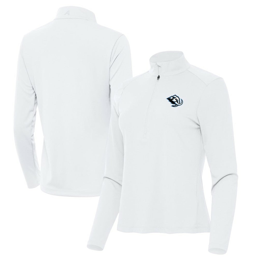 Utah Mammoth Antigua Women's Tribute Half-Zip Pullover - White | NHL on sale