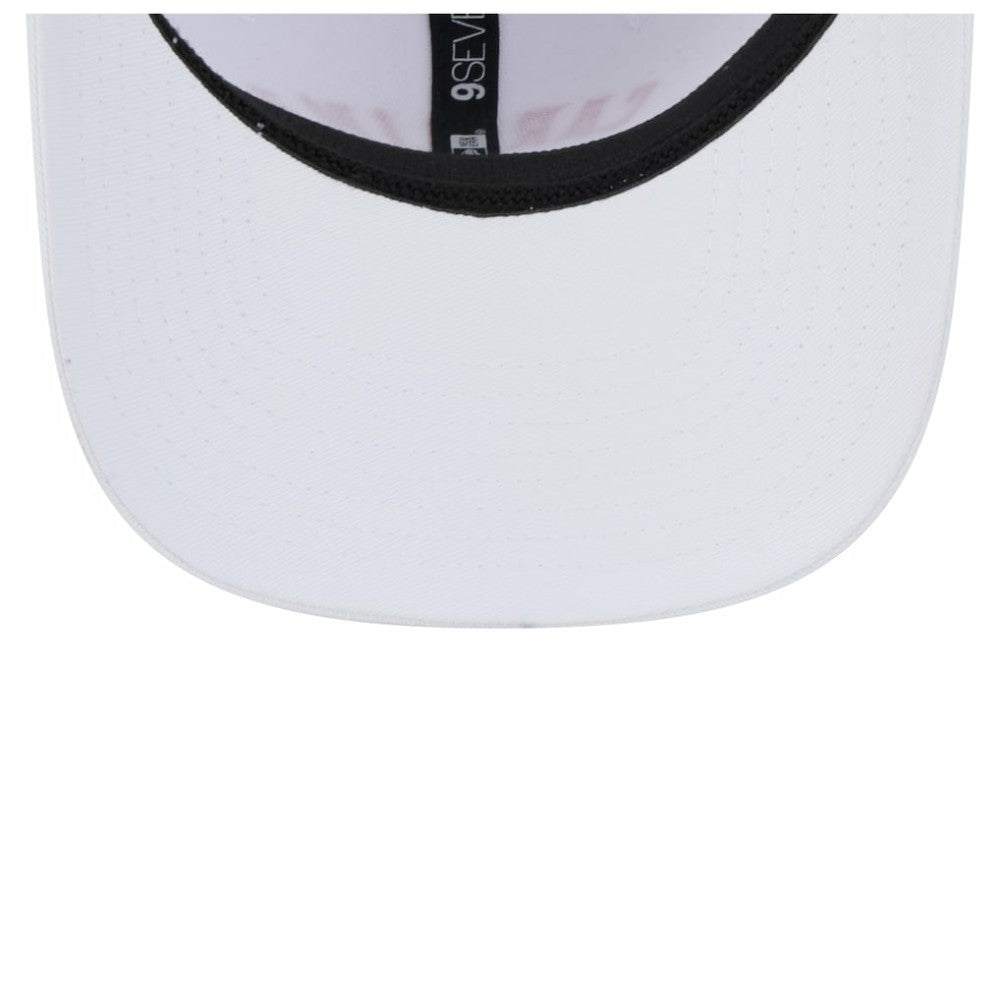 Carolina Hurricanes New Era Team Lockup Basic 9SEVENTY Adjustable Hat - White | New Era online
