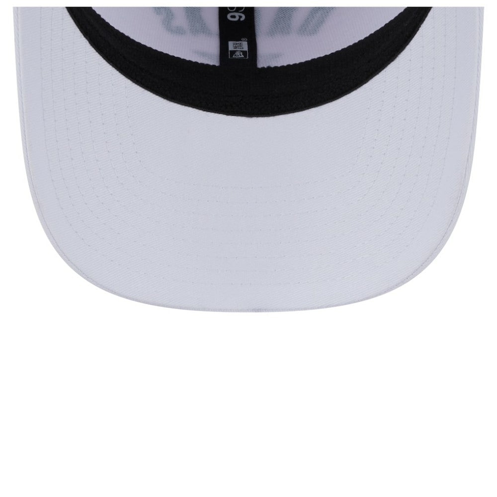 Dallas Stars New Era Team Lockup Basic 9SEVENTY Adjustable Hat - White | New Era Lifestyle