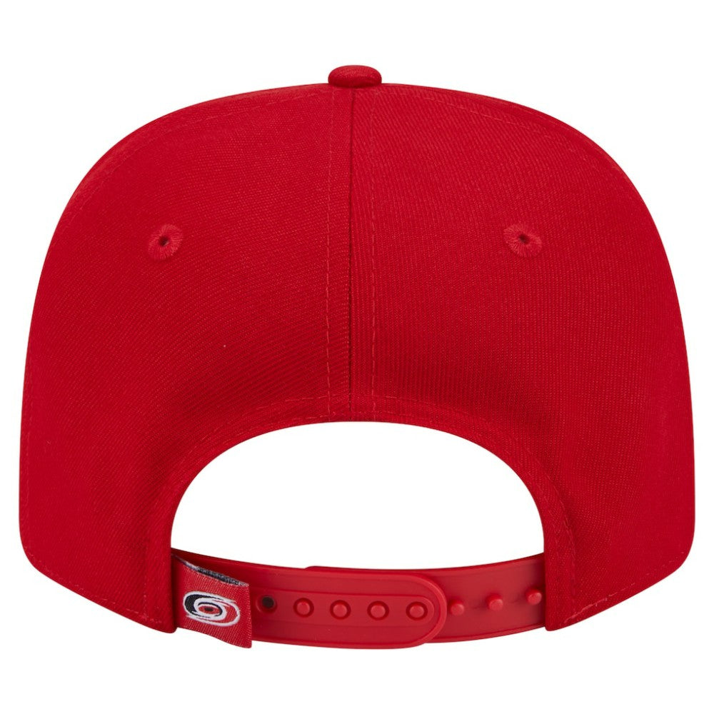Carolina Hurricanes New Era Logo Basic 9SEVENTY Adjustable Hat - Red | New Era sale