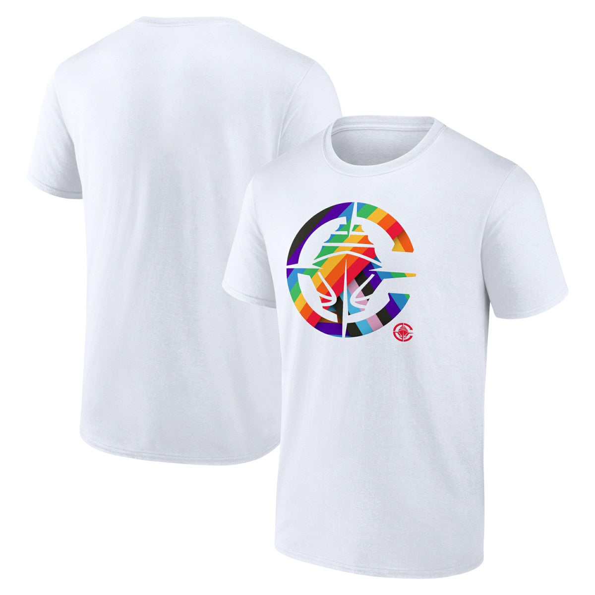 LA Clippers Team Logo Pride T-Shirt White
