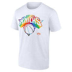 New York Knicks Team Logo Pride T-Shirt White