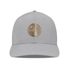 Edmonton Oilers Levelwear Rise Copper Insignia Flex Hat - Gray | NHL Clearance