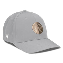 Edmonton Oilers Levelwear Rise Copper Insignia Flex Hat - Gray | NHL Clearance