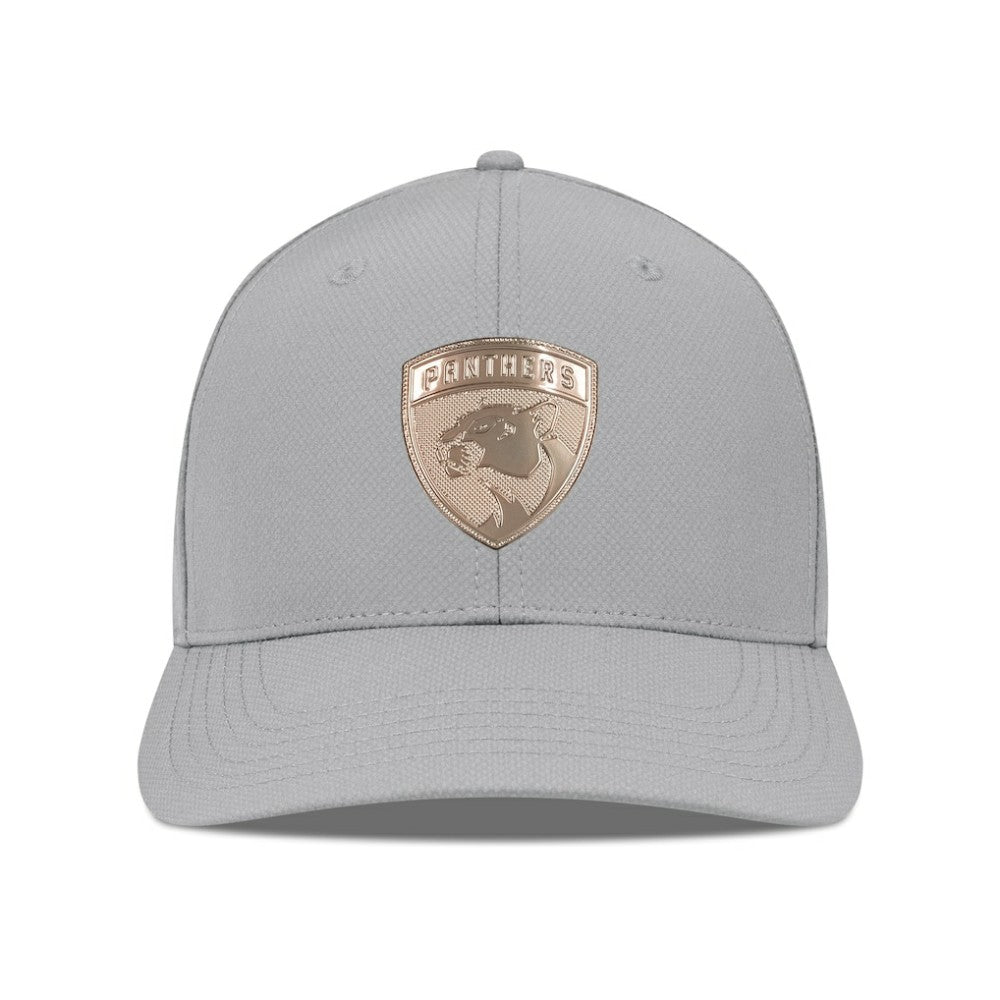 Florida Panthers Levelwear Rise Copper Insignia Flex Hat - Gray | NHL Lifestyle