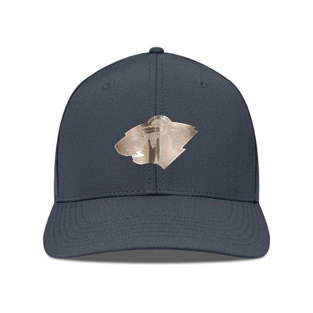 Minnesota Wild Levelwear Rise Copper Insignia Flex Hat - Charcoal | NHL sale