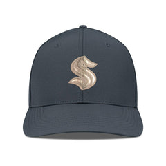 Seattle Kraken Levelwear Rise Copper Insignia Flex Hat - Charcoal | NHL sale