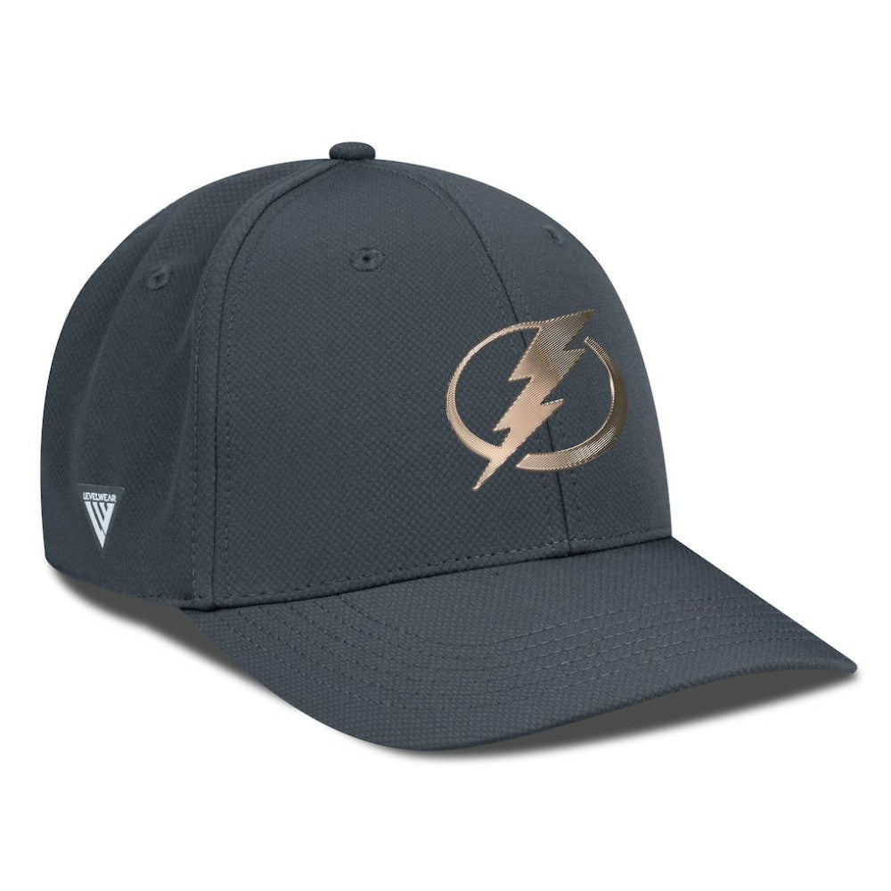 Tampa Bay Lightning Levelwear Rise Copper Insignia Flex Hat - Charcoal | NHL near me