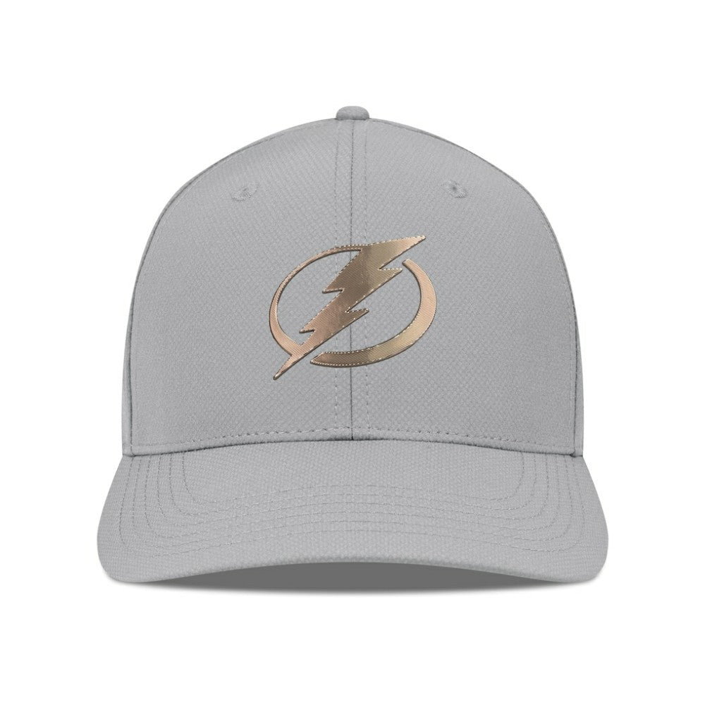 Tampa Bay Lightning Levelwear Rise Copper Insignia Flex Hat - Gray | NHL Clearance