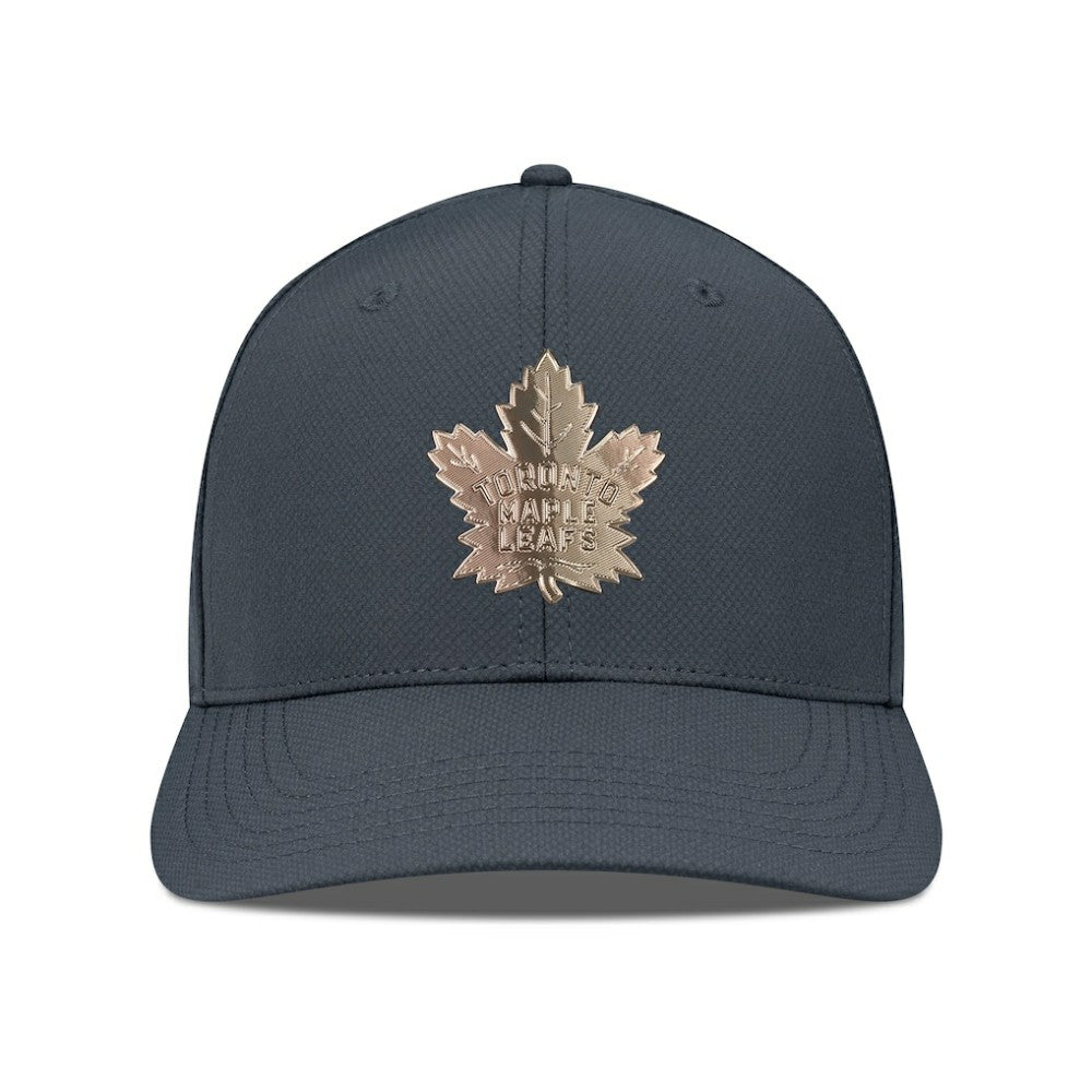 Toronto Maple Leafs Levelwear Rise Copper Insignia Flex Hat - Charcoal | NHL discount
