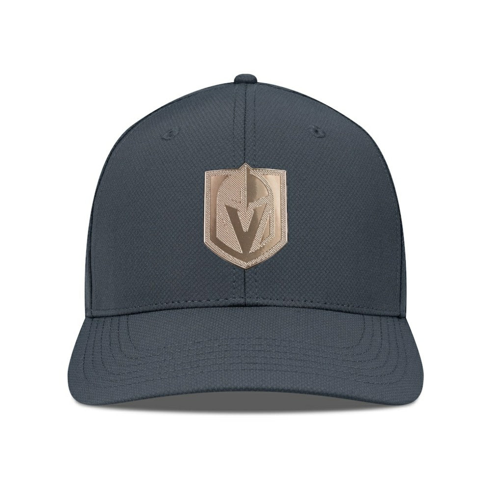 Vegas Golden Knights Levelwear Rise Copper Insignia Flex Hat - Charcoal | NHL online