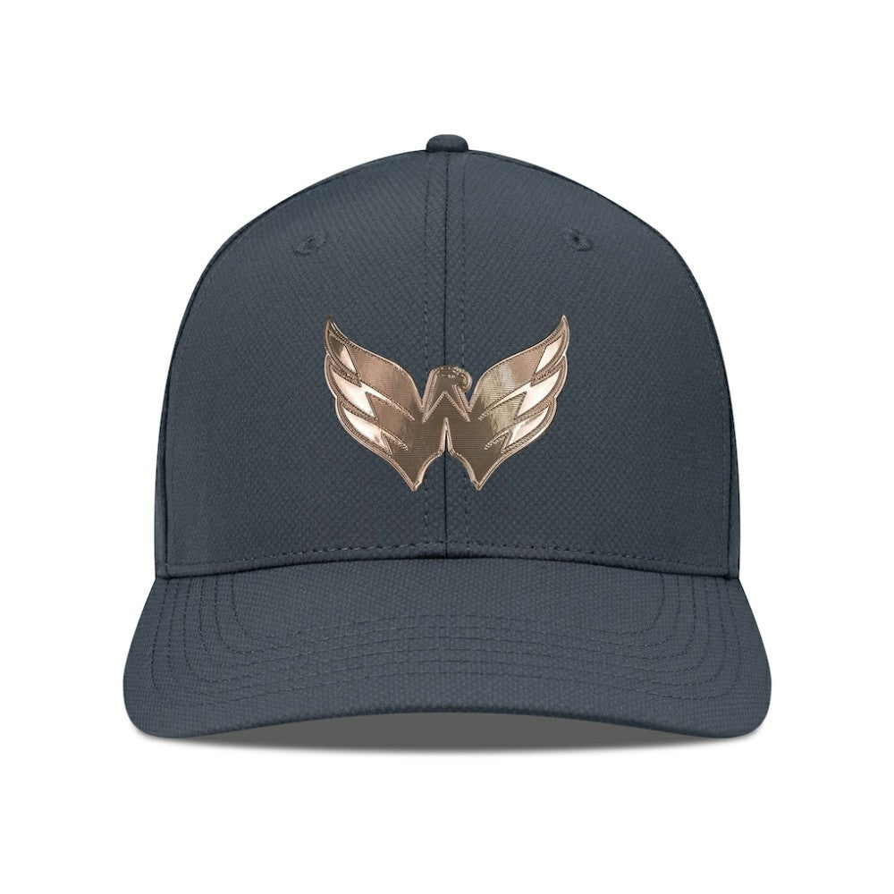 Washington Capitals Levelwear Rise Copper Insignia Flex Hat - Charcoal | NHL online