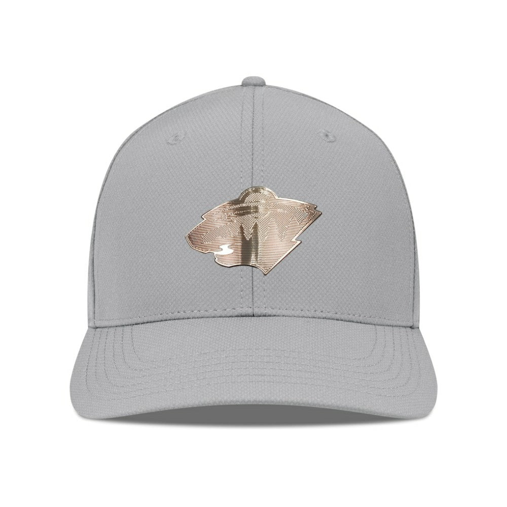Minnesota Wild Levelwear Rise Copper Insignia Flex Hat - Gray | NHL discount