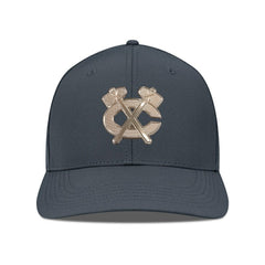 Chicago Blackhawks Levelwear Rise Copper Insignia Flex Hat - Charcoal | NHL near me
