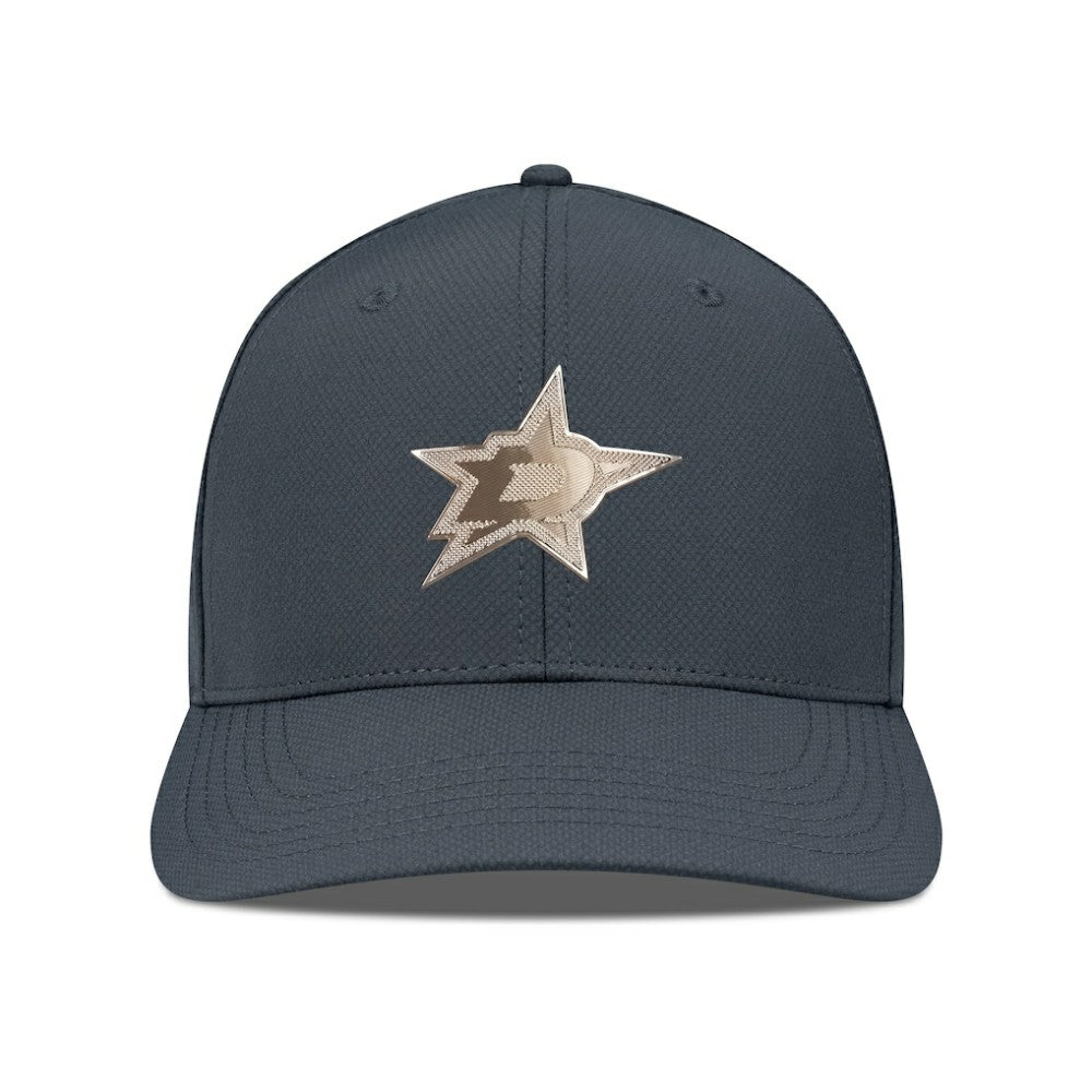Dallas Stars Levelwear Rise Copper Insignia Flex Hat - Charcoal | NHL Lifestyle