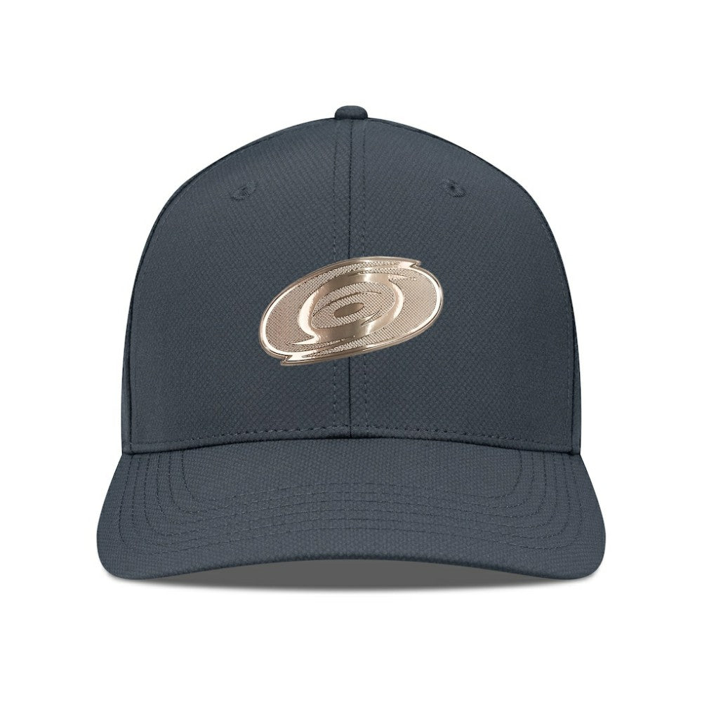 Carolina Hurricanes Levelwear Rise Copper Insignia Flex Hat - Charcoal | NHL Lifestyle