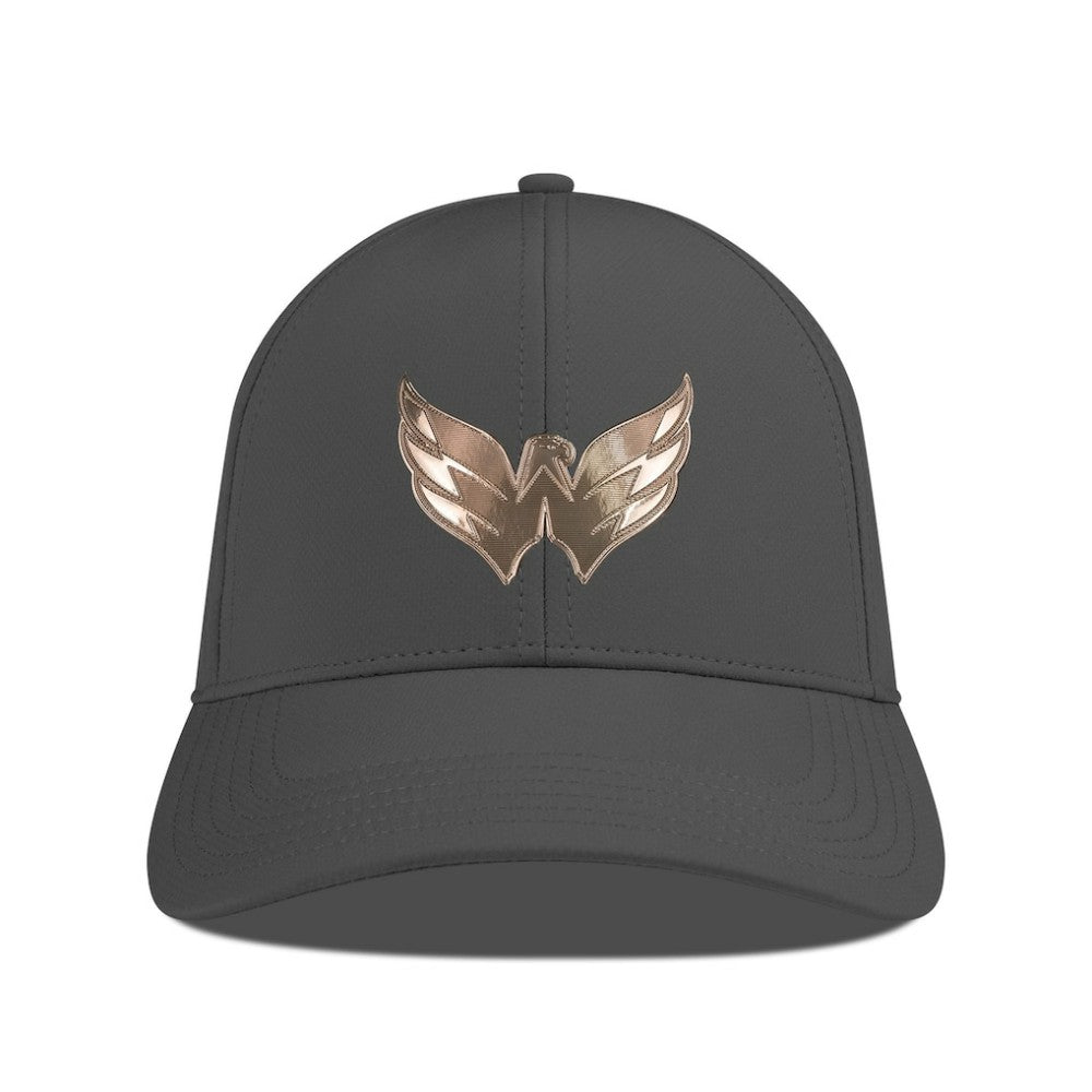 Washington Capitals Levelwear Ascend Copper Insignia Vented Adjustable Hat - Charcoal | NHL Clearance