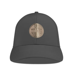 Edmonton Oilers Levelwear Ascend Copper Insignia Vented Adjustable Hat - Charcoal | NHL discount