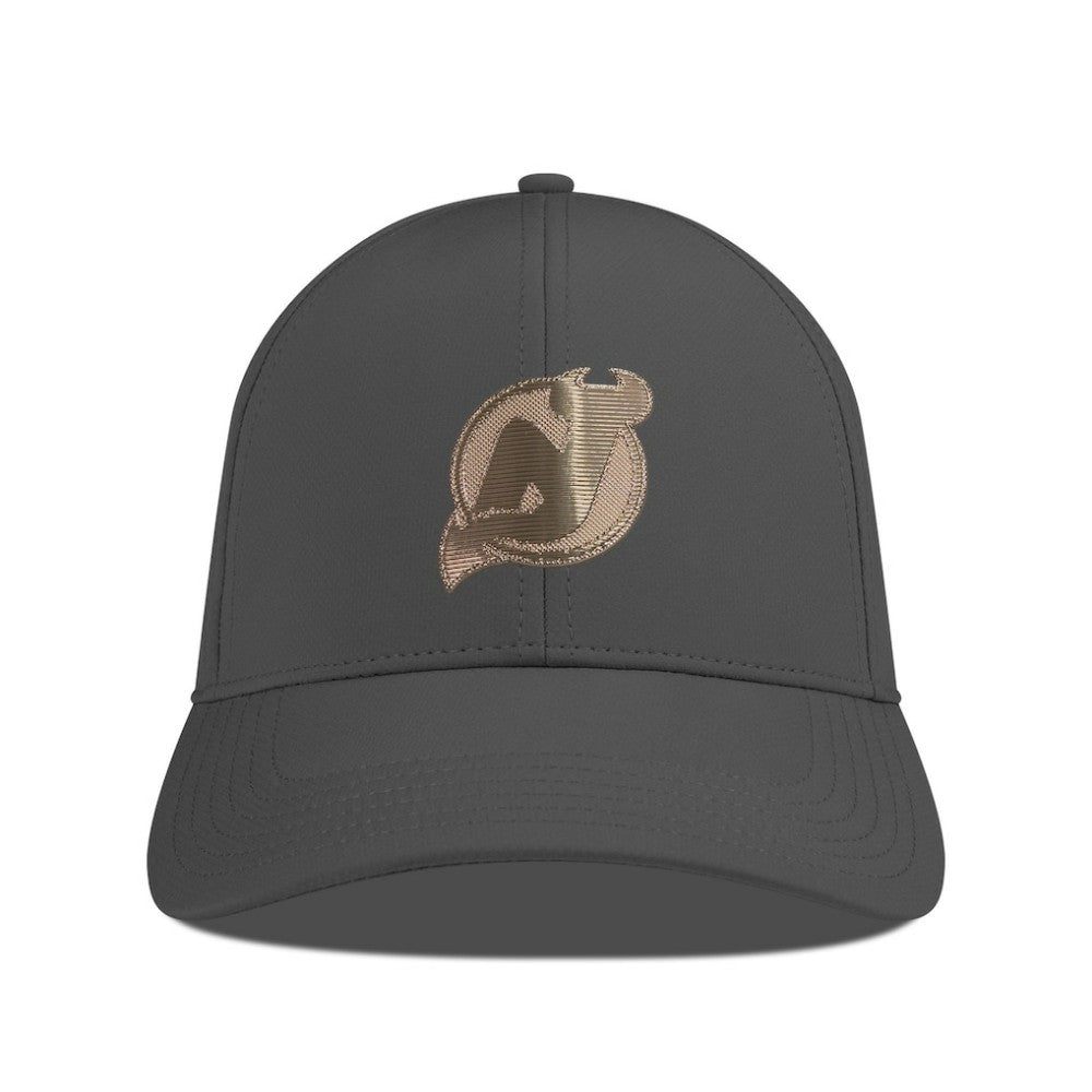 New Jersey Devils Levelwear Ascend Copper Insignia Vented Adjustable Hat - Charcoal | NHL on sale