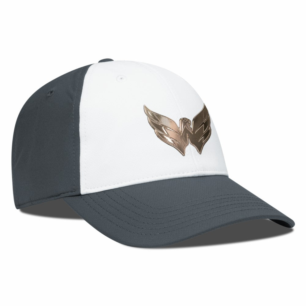 Washington Capitals Levelwear Endure Copper Insignia Adjustable Hat - White/Charcoal | NHL online