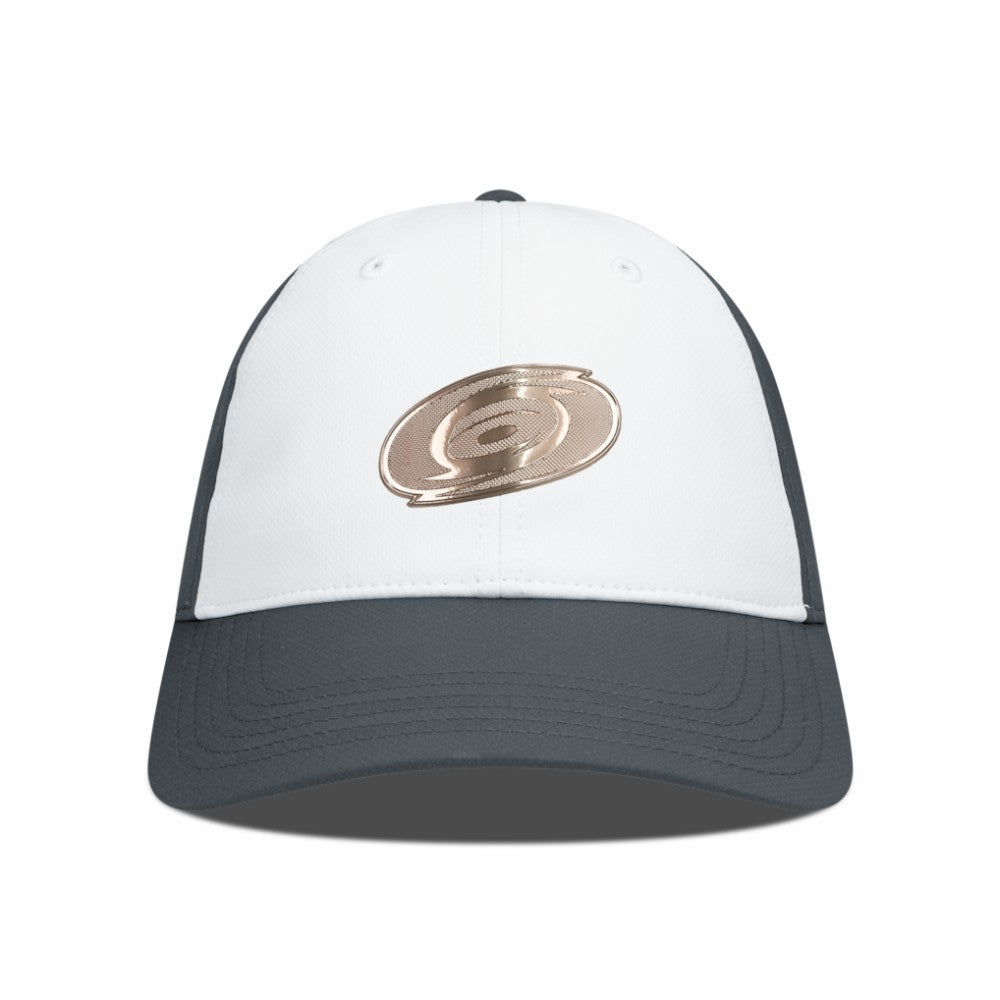Carolina Hurricanes Levelwear Endure Copper Insignia Adjustable Hat - White/Charcoal | NHL on sale