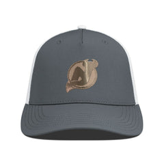 New Jersey Devils Levelwear Signal Copper Insignia Trucker Adjustable Hat - Charcoal/White | NHL Lifestyle