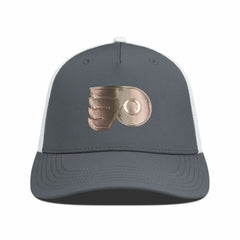 Philadelphia Flyers Levelwear Signal Copper Insignia Trucker Adjustable Hat - Charcoal/White | NHL online