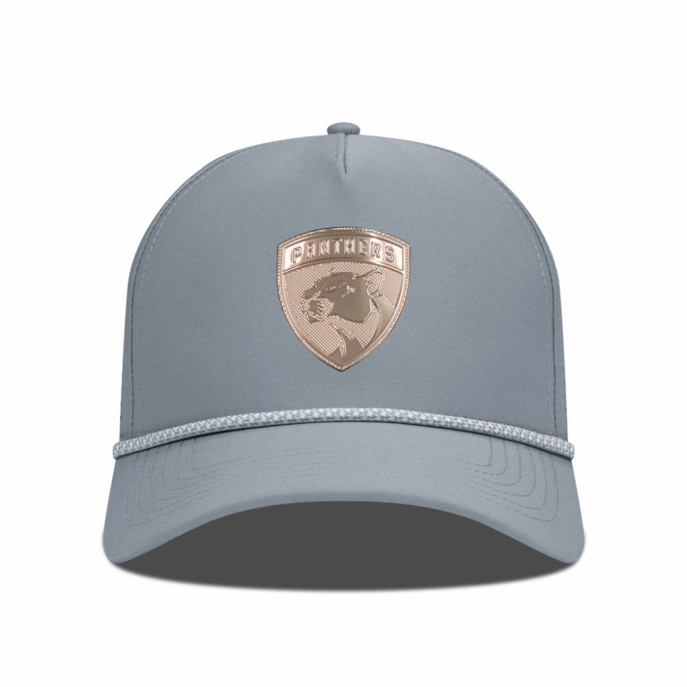 Florida Panthers Levelwear Gordon Copper Insignia Vented Adjustable Hat - Gray | NHL on sale