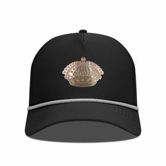 Los Angeles Kings Levelwear Gordon Copper Insignia Vented Adjustable Hat - Black | NHL Lifestyle