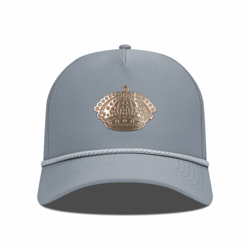 Los Angeles Kings Levelwear Gordon Copper Insignia Vented Adjustable Hat - Gray | NHL Lifestyle