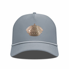 Los Angeles Kings Levelwear Gordon Copper Insignia Vented Adjustable Hat - Gray | NHL Lifestyle