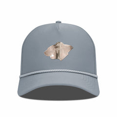Minnesota Wild Levelwear Gordon Copper Insignia Vented Adjustable Hat - Gray | NHL discount