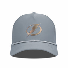 Tampa Bay Lightning Levelwear Gordon Copper Insignia Vented Adjustable Hat - Gray | NHL near me