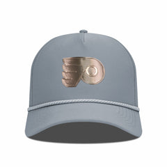 Philadelphia Flyers Levelwear Gordon Copper Insignia Vented Adjustable Hat - Gray | NHL Lifestyle
