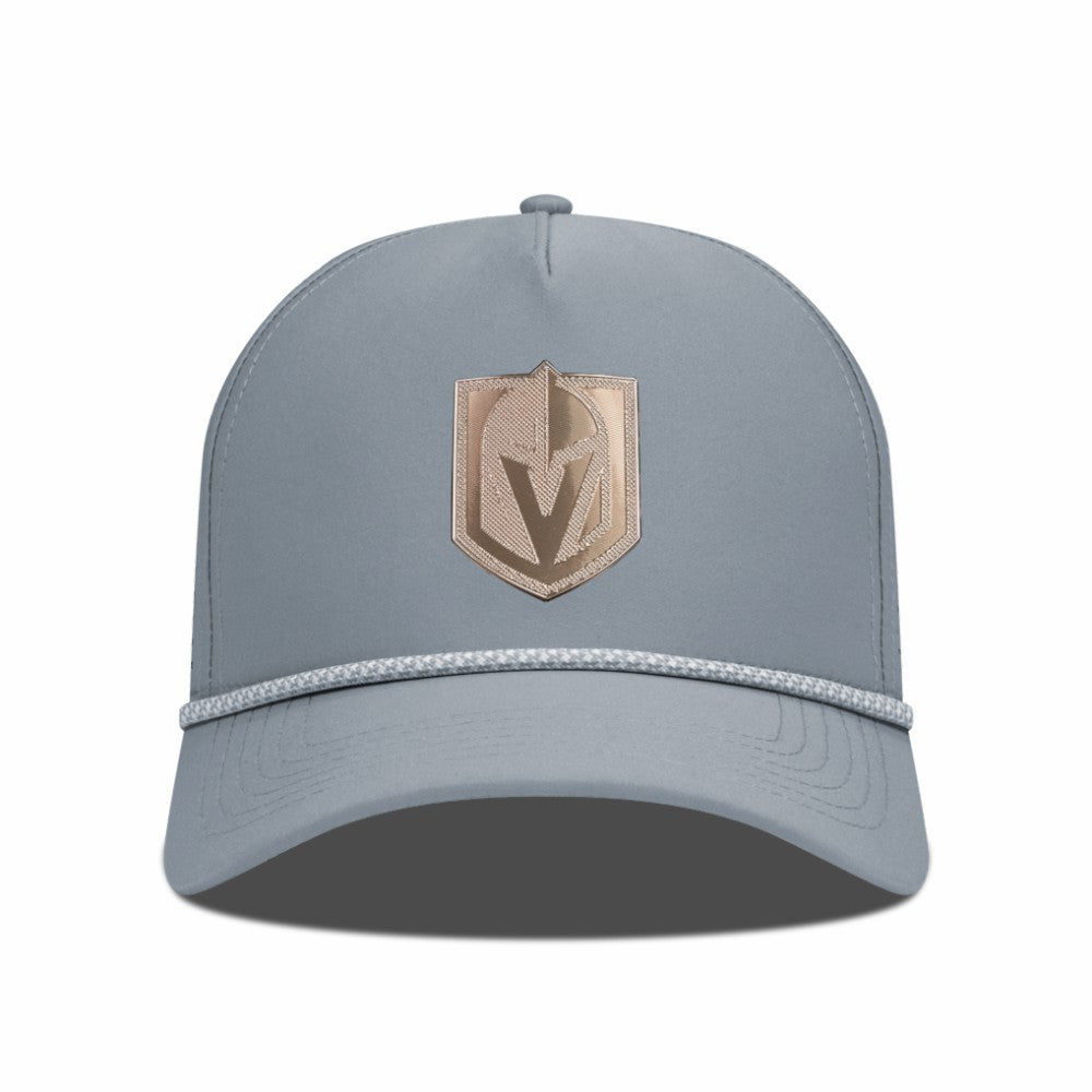 Vegas Golden Knights Levelwear Gordon Copper Insignia Vented Adjustable Hat - Gray | NHL on sale