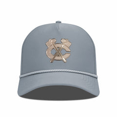 Chicago Blackhawks Levelwear Gordon Copper Insignia Vented Adjustable Hat - Gray | NHL sale